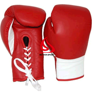 Grant lace up boxing gloves